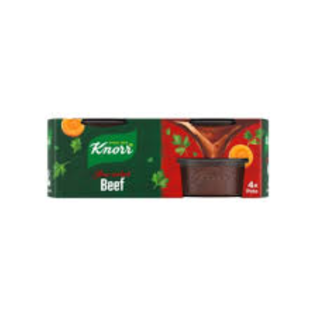 KNORR STOCK POT 4S BEEF 112G